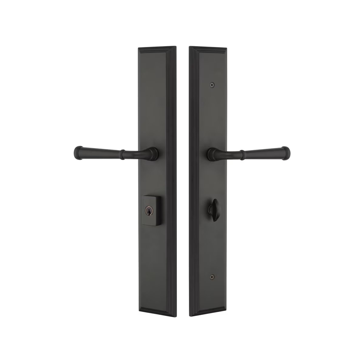 Variety of Emtek door hardware finishes